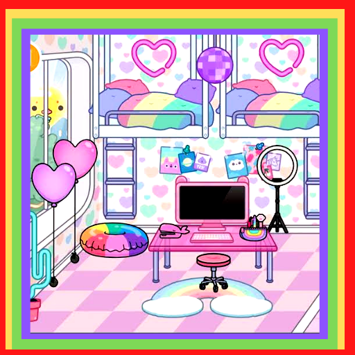 Toca Boca Rainbow House Ideas