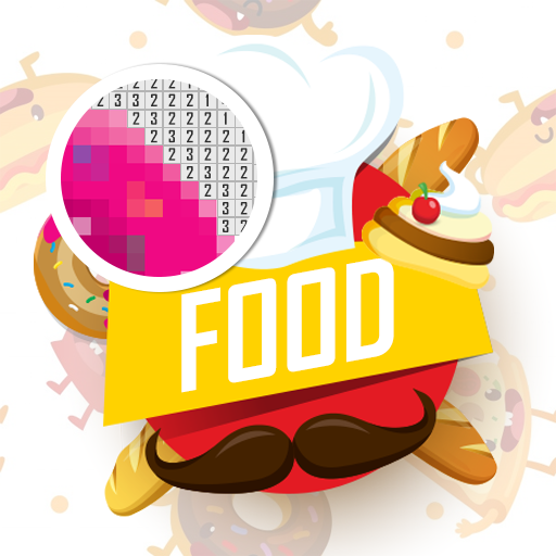 Food Color by Number - Sandbox Coloring Book