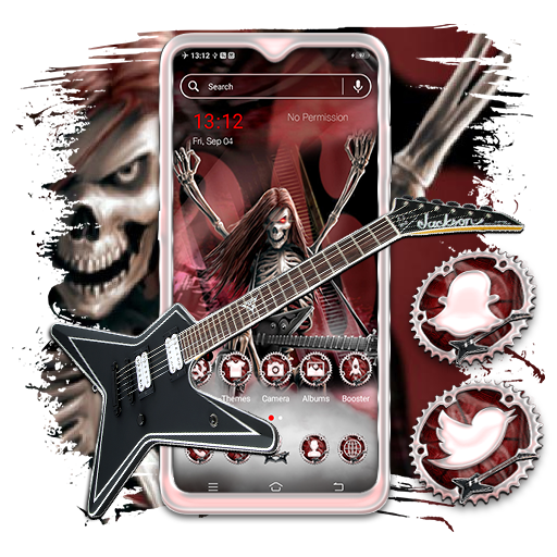 Skull Guitar Theme