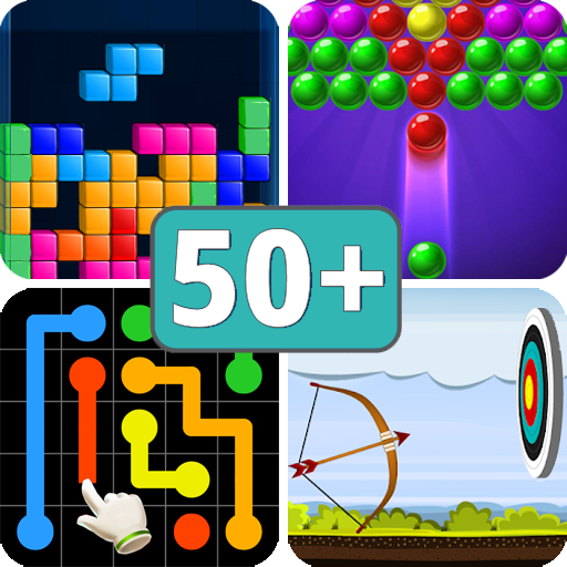 Play 50 games :All in One app