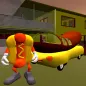 Hello Sausage Neighbor. Hot Dog Run Escape 3D