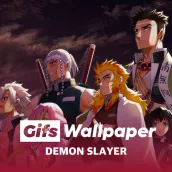 Demon Slayer gif wallpaper
