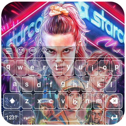 Stranger Things Keyboard Theme