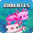 Mod Axolotls Mobs for Minecraft PE