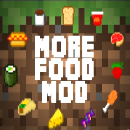 MCPE More Food Mod
