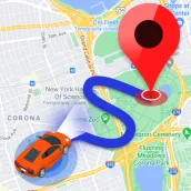 GPS navigasyon, harita, konum