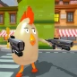 Angry Chicken Shooting Games