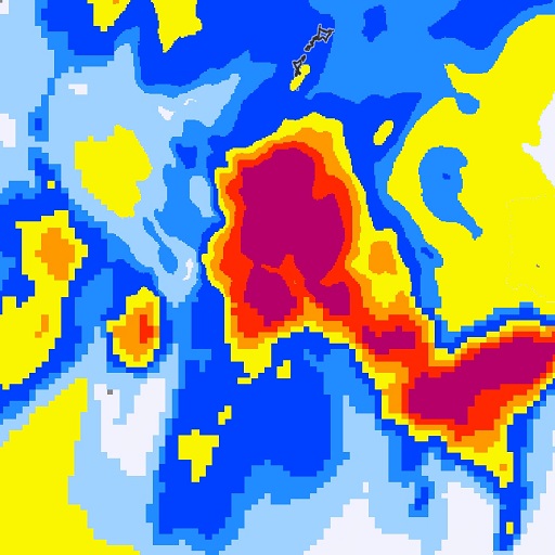 気象庁雨雲レーダー