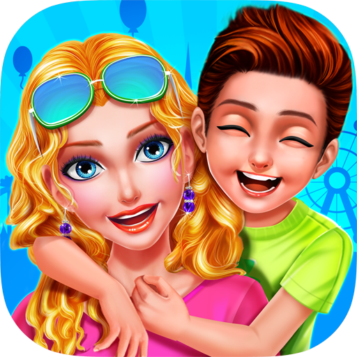 Babysitter Girl Theme Park Spa