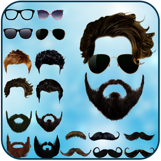 Men beard photo editor salon