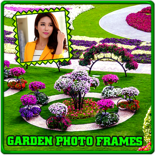 Garden Photo Frame Editor