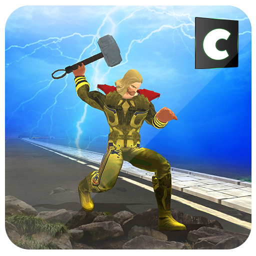 Pahlawan Hammer VS Monster Super Hero