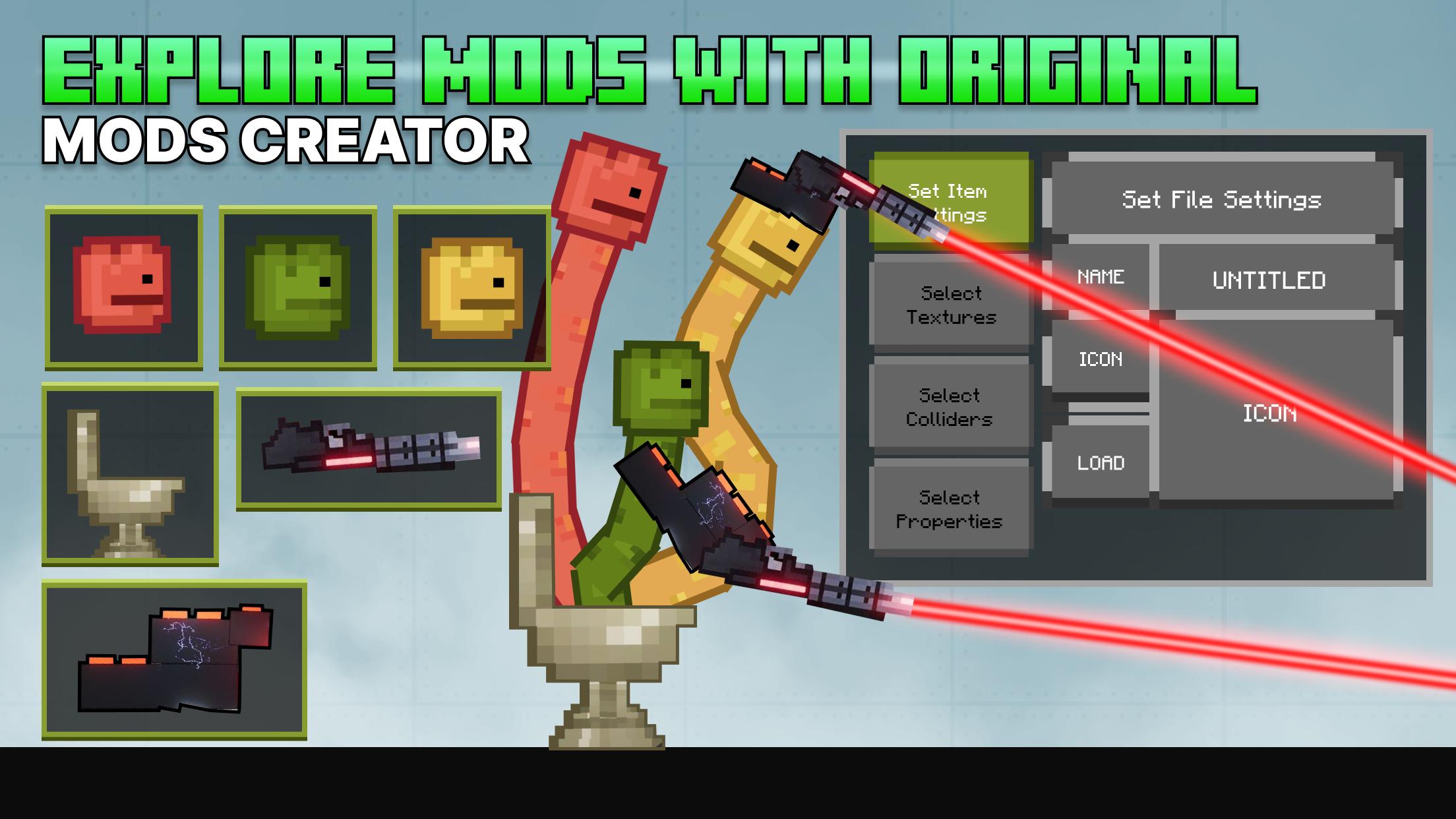 Download Mods for Melon Playground 3D android on PC