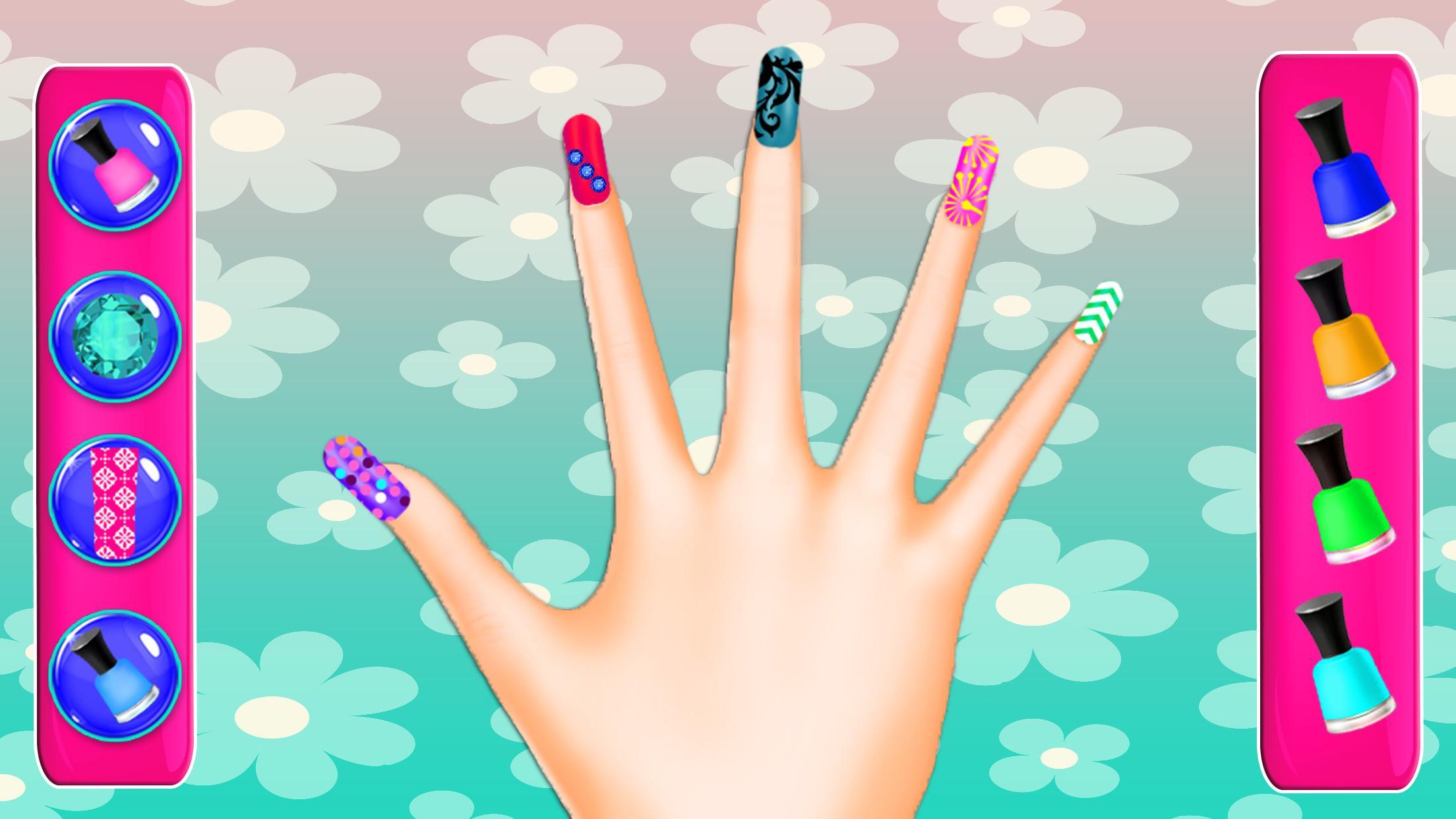Download and play Nail Salon Game Girls Nail art on PC & Mac (Emulator)