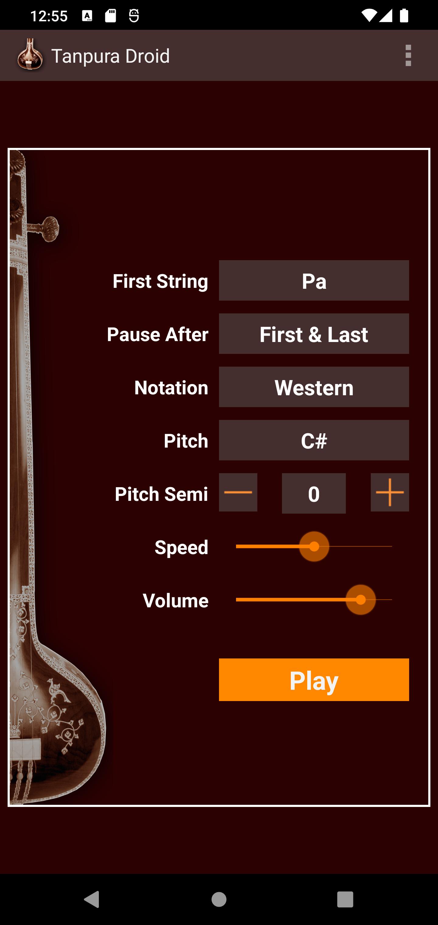 Tanpura droid shop for pc