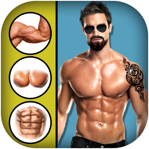 Man Fit Body Photo Editor: Abs