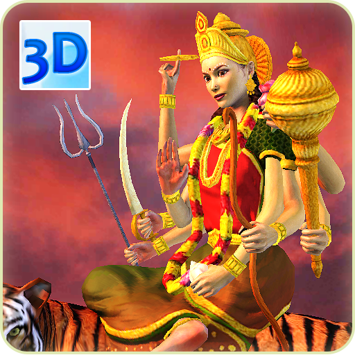 3D Durga Live Wallpaper