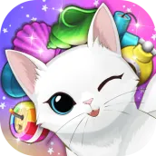 ねこ島日記 猫と島で暮らす猫のパズルゲーム