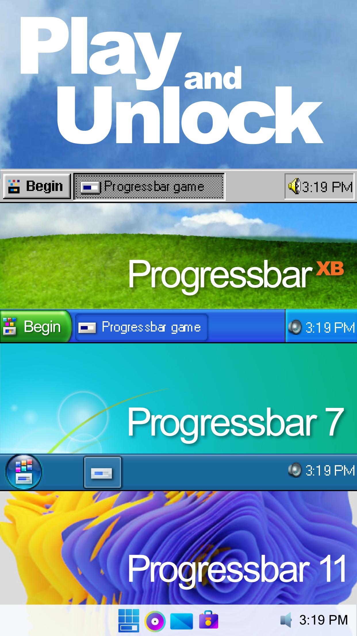 Скачать Progressbar95 казуальная игра на ПК | Официальный представитель  GameLoop