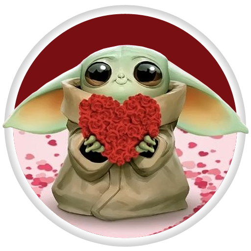 Baby Yoda Sticker For WhatsApp