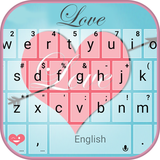 Pink Love Keyboard Theme