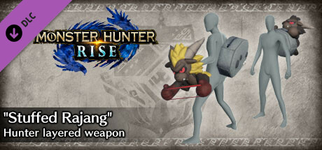 Monster Hunter Rise - "Stuffed Rajang" Hunter layered weapon (Bow)