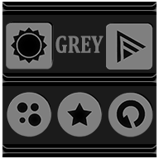 Grey and Black Icon Pack