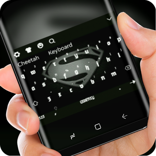 black super hero Keyboard
