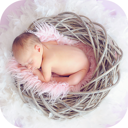 Baby photo frames & baby photo blender app