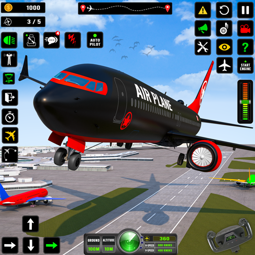 飛機遊戲模擬器 2023 - 飛行員飛行模擬器遊戲