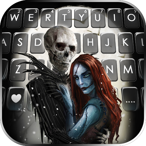 Horror Couple Skull Theme