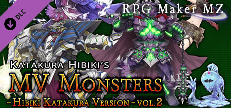 RPG Maker MZ - MV Monsters HIBIKI KATAKURA ver Vol 2