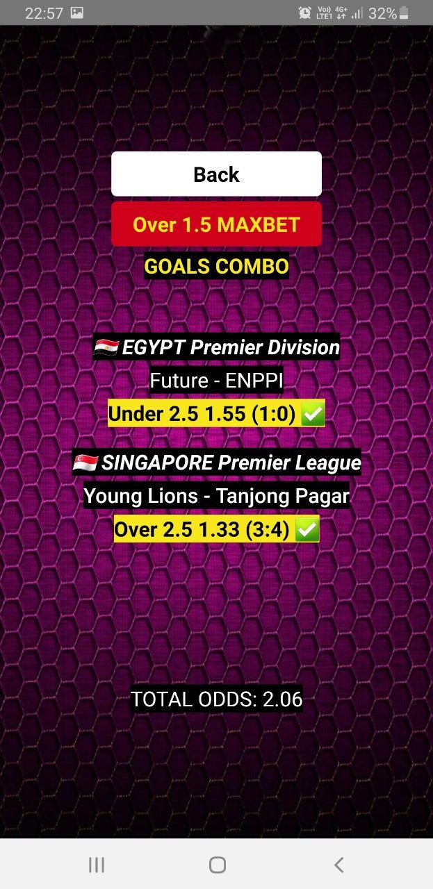 Download Combo betting tips 2 Odds android on PC
