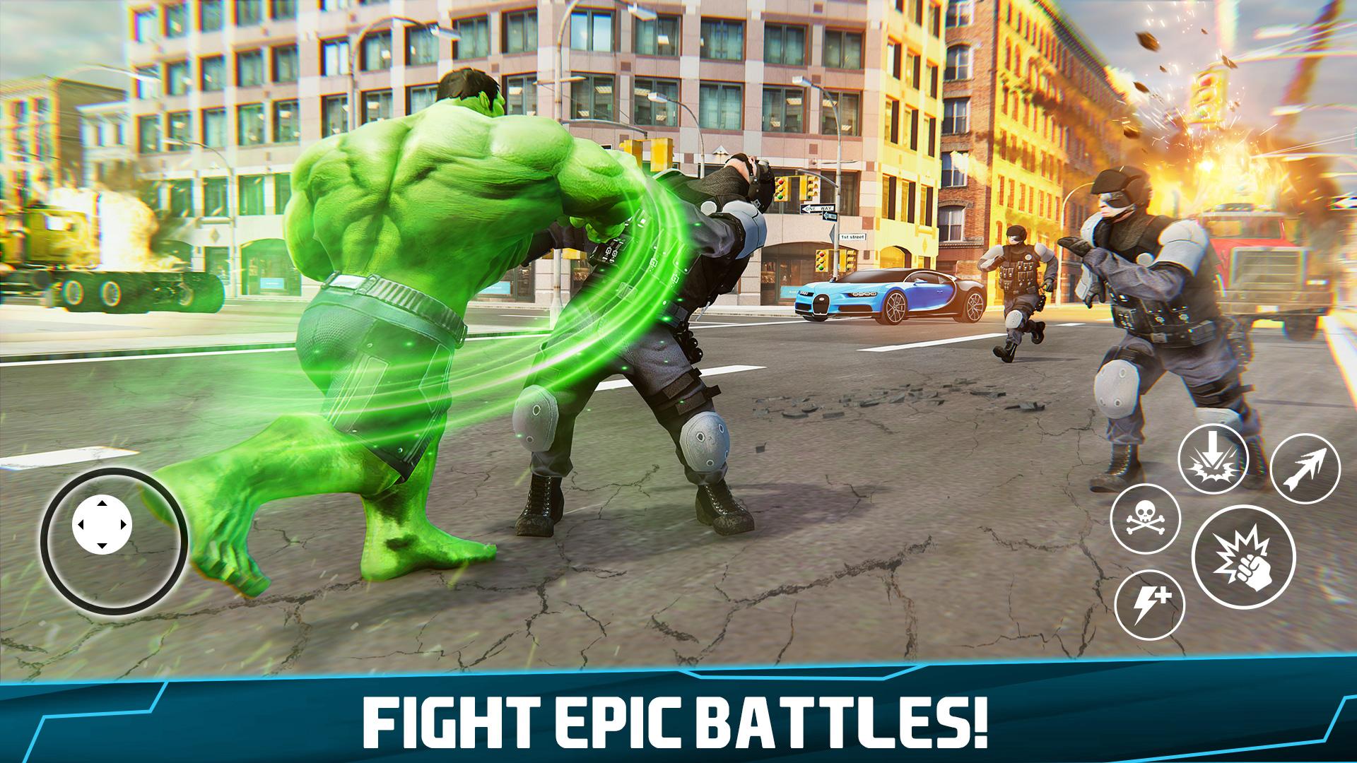 Download Muscle Hero Incredible Monster android on PC