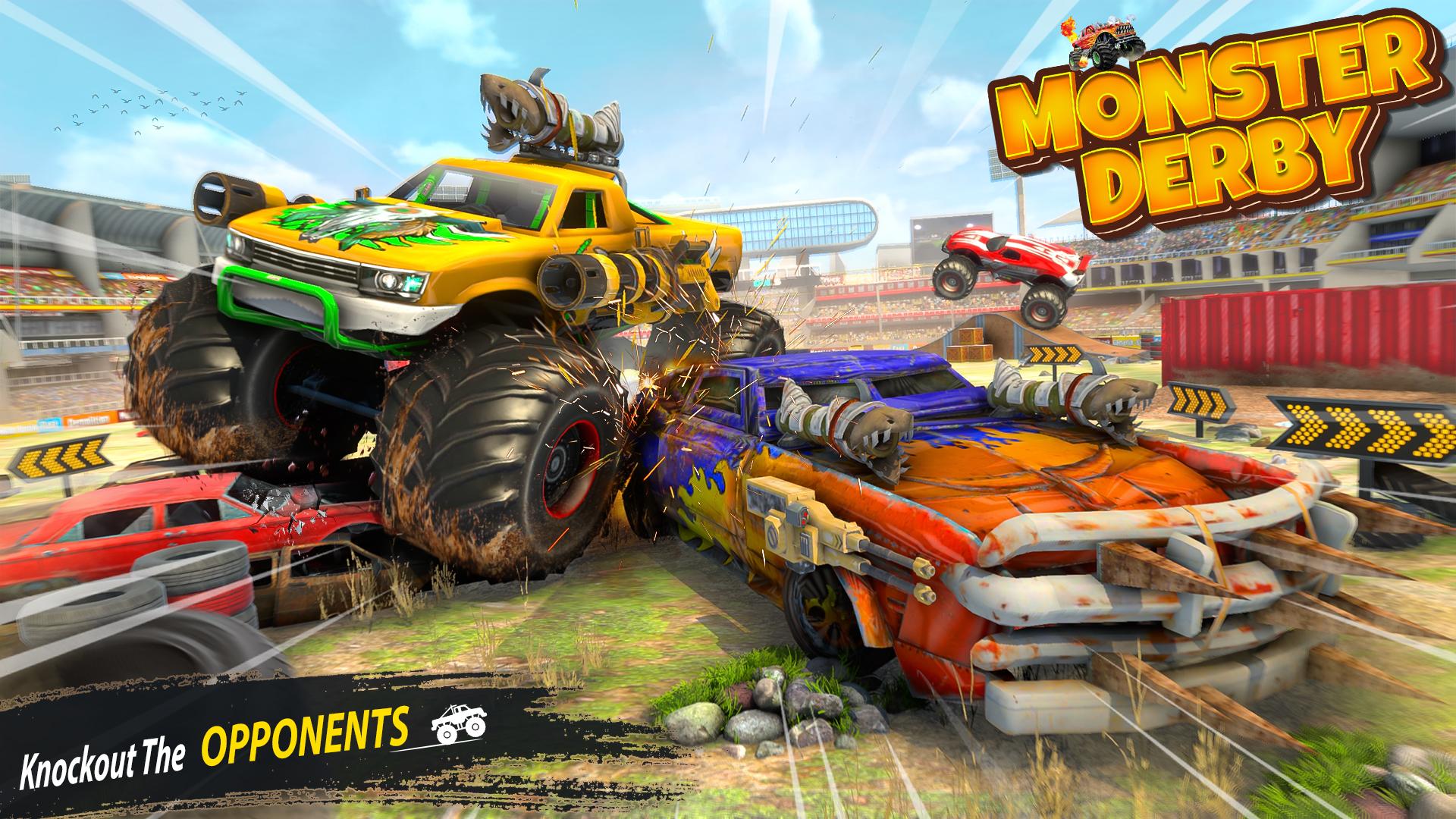 Скачать Demolition Derby: Monster Car на ПК | Официальный представитель  GameLoop