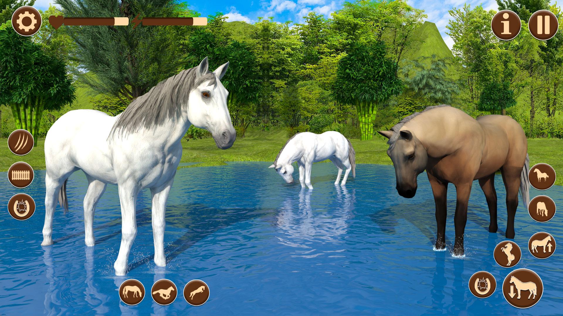 Wild Horse Family Simulator – Apps no Google Play