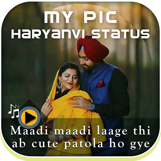 MyPic Haryanvi Lyrical Status Maker With Song