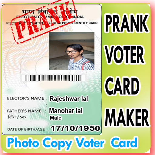 Voter ID Card Maker Prank Fake