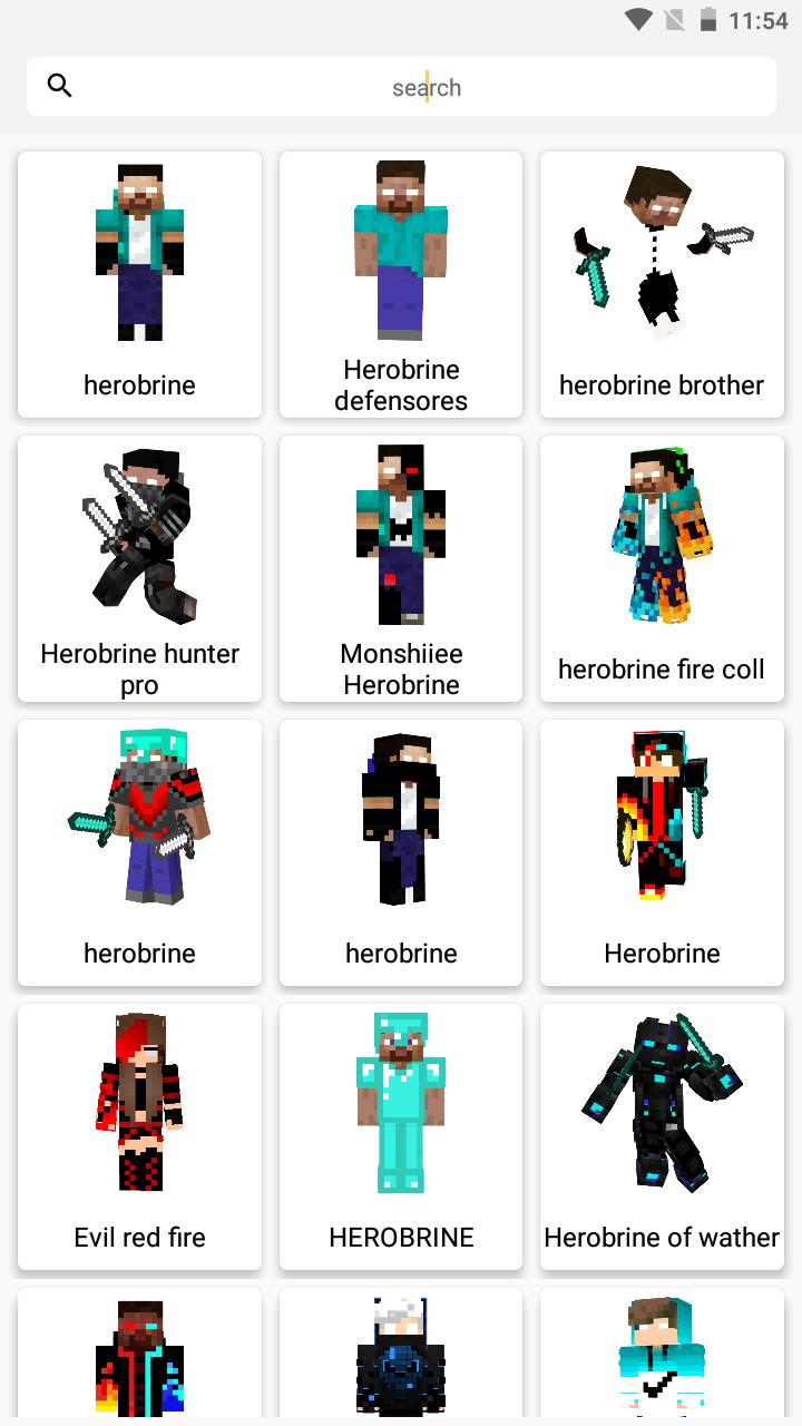 Herobrine Skins - Apps on Google Play