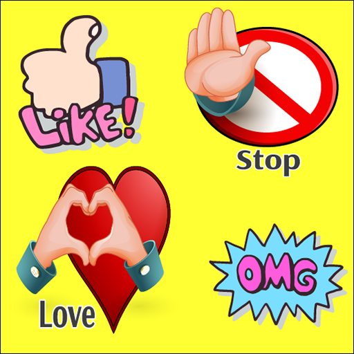 Hand Expressions Stickers - WA