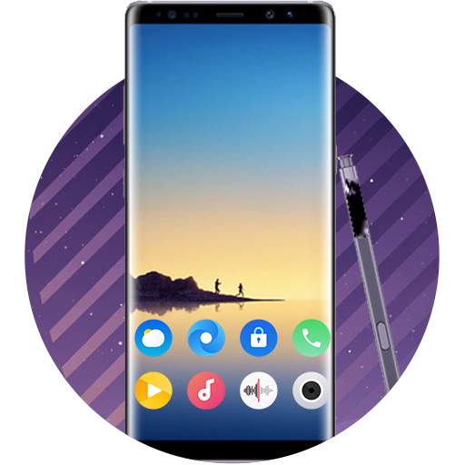 Launcher For galaxy note 8 pro