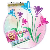 Glitter Flower Theme Launcher