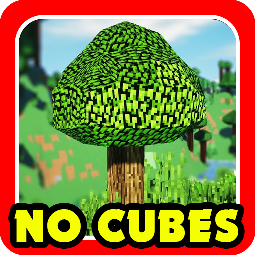 No Cubes Mod for Minecraft PE