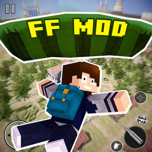 Mod FF Fire + Skin Minecraft