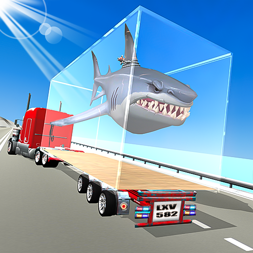 Sea Animals Cargo Truck Transport : Driving Game