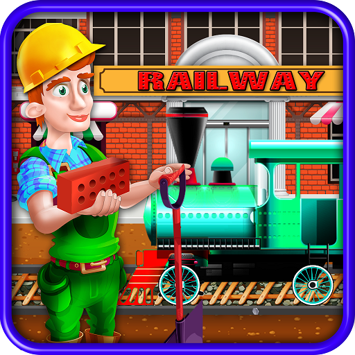 Train Railway Station Builder: Subway Craft & Ride