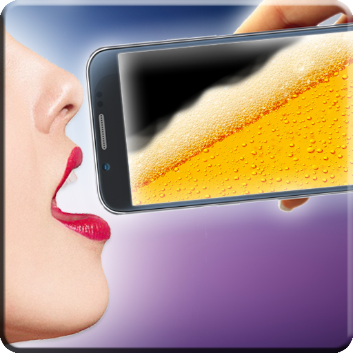 Drink virtual beer prank