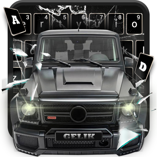 Black Gelik Brabus Keyboard Theme