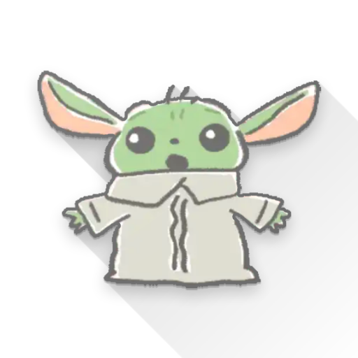 Stickers - Baby Yoda Animated