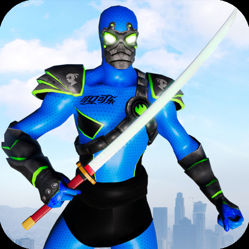 Blue Superhero Spider game